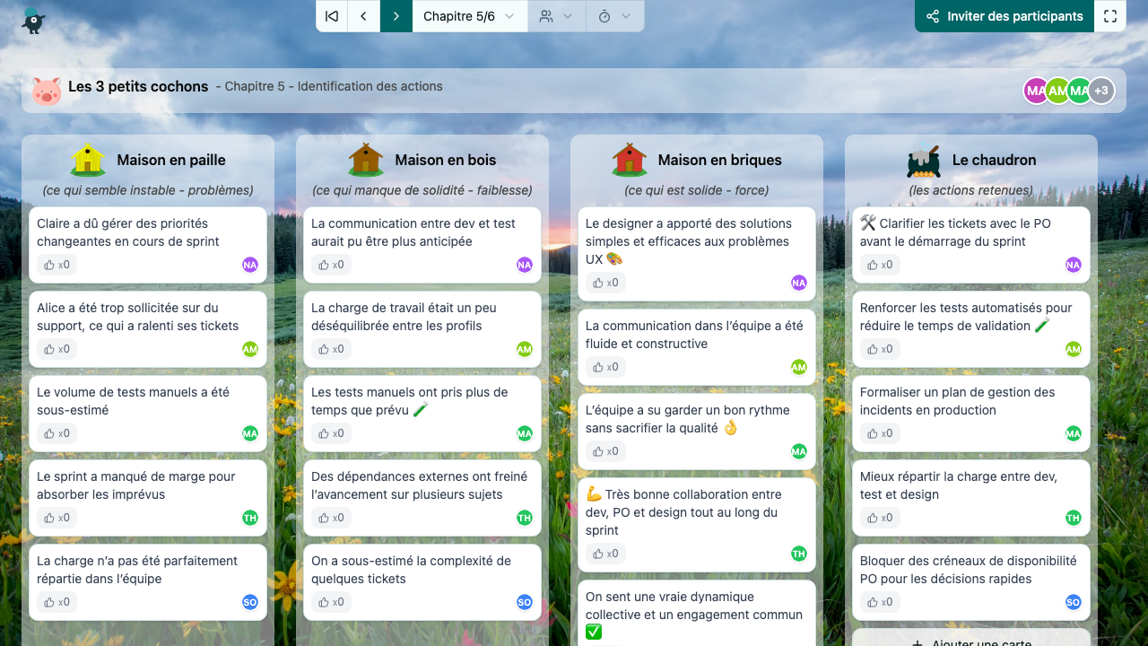 Les 3 petits cochons