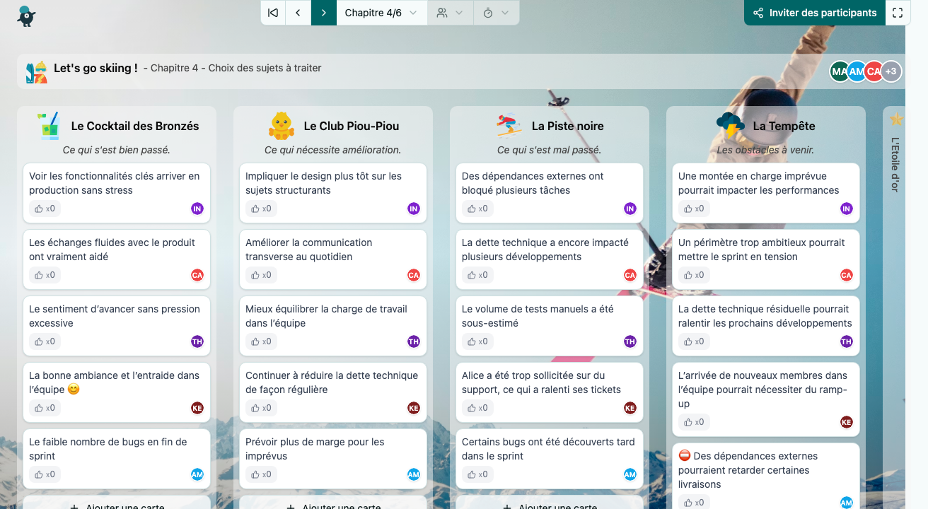 Let's go skiing ! - choose-subjects