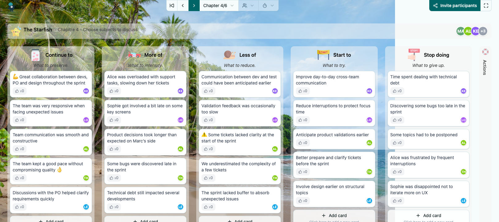 The Starfish - choose-subjects