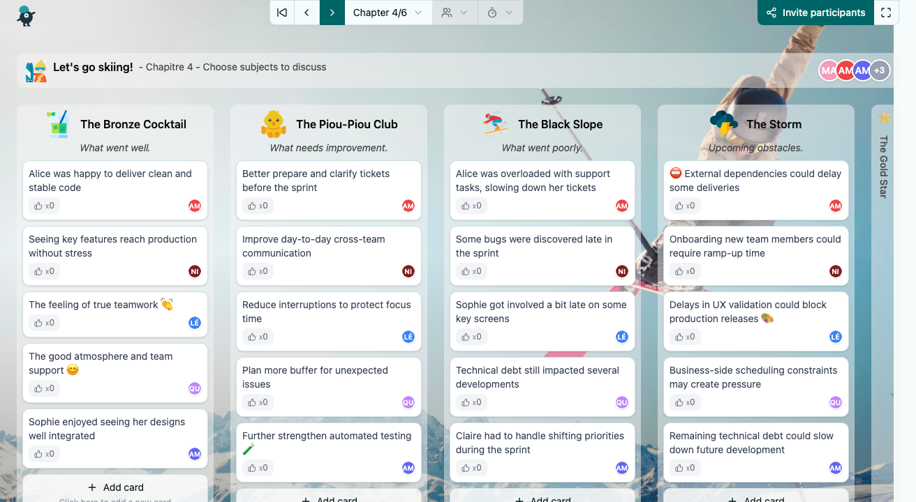 Let's go skiing! - choose-subjects