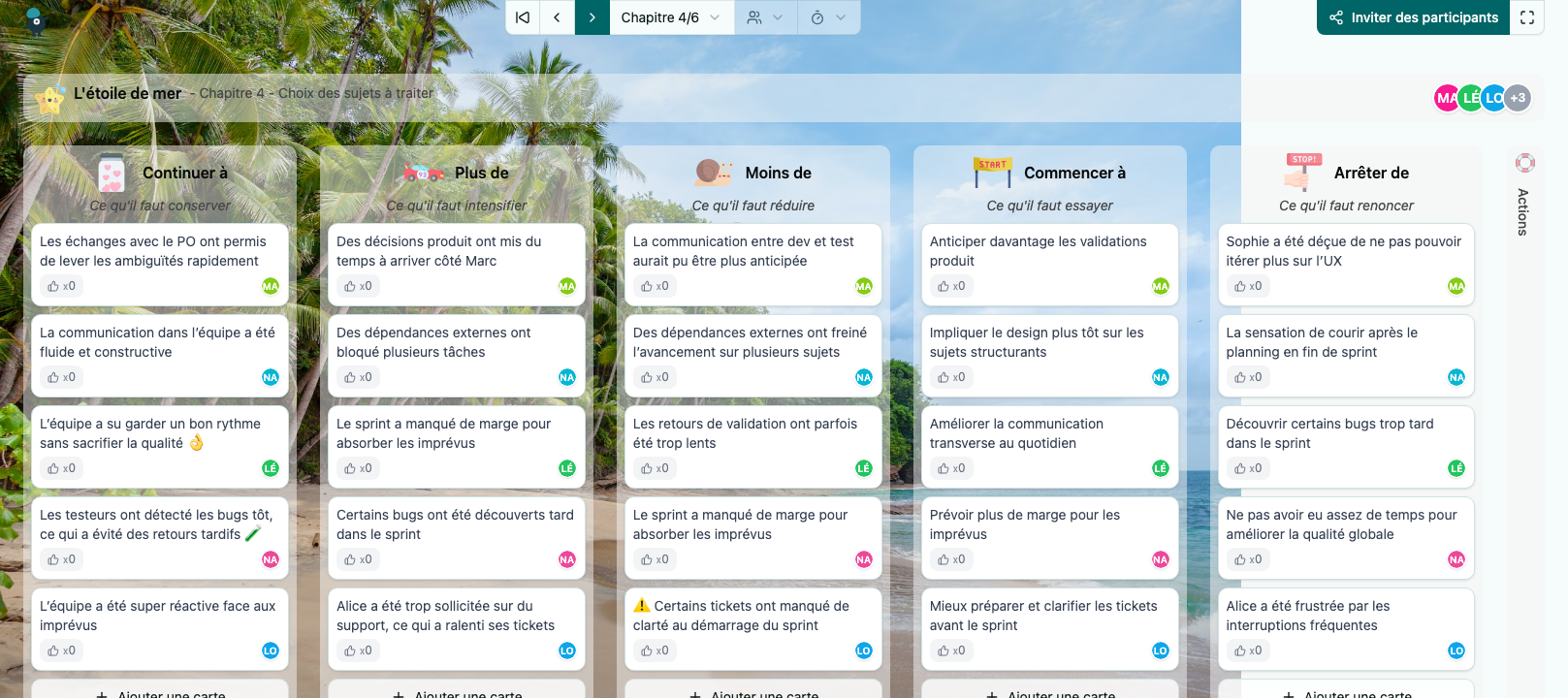 L'étoile de mer - choose-subjects