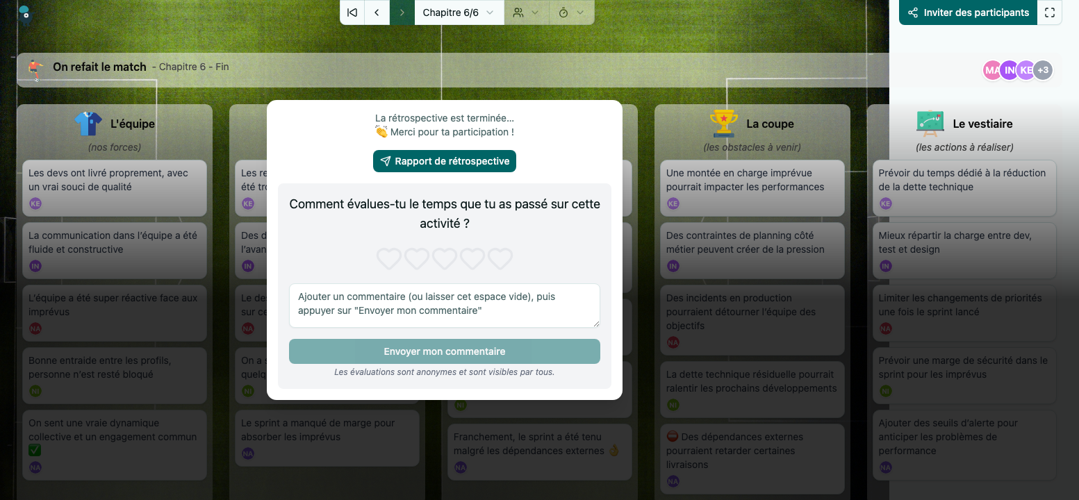 On refait le match - end