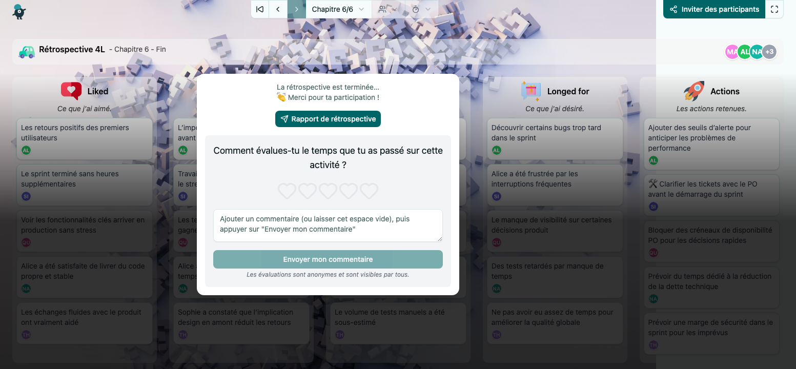 Rétrospective 4L - end