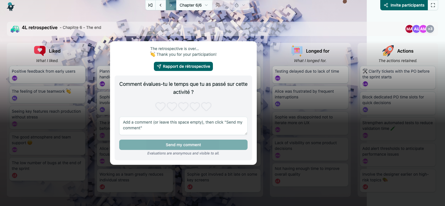 4L retrospective - end