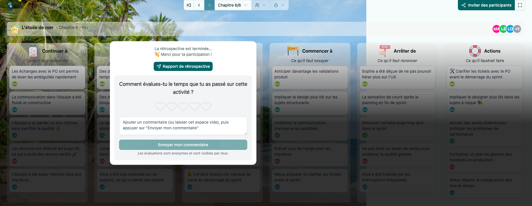 L'étoile de mer - end