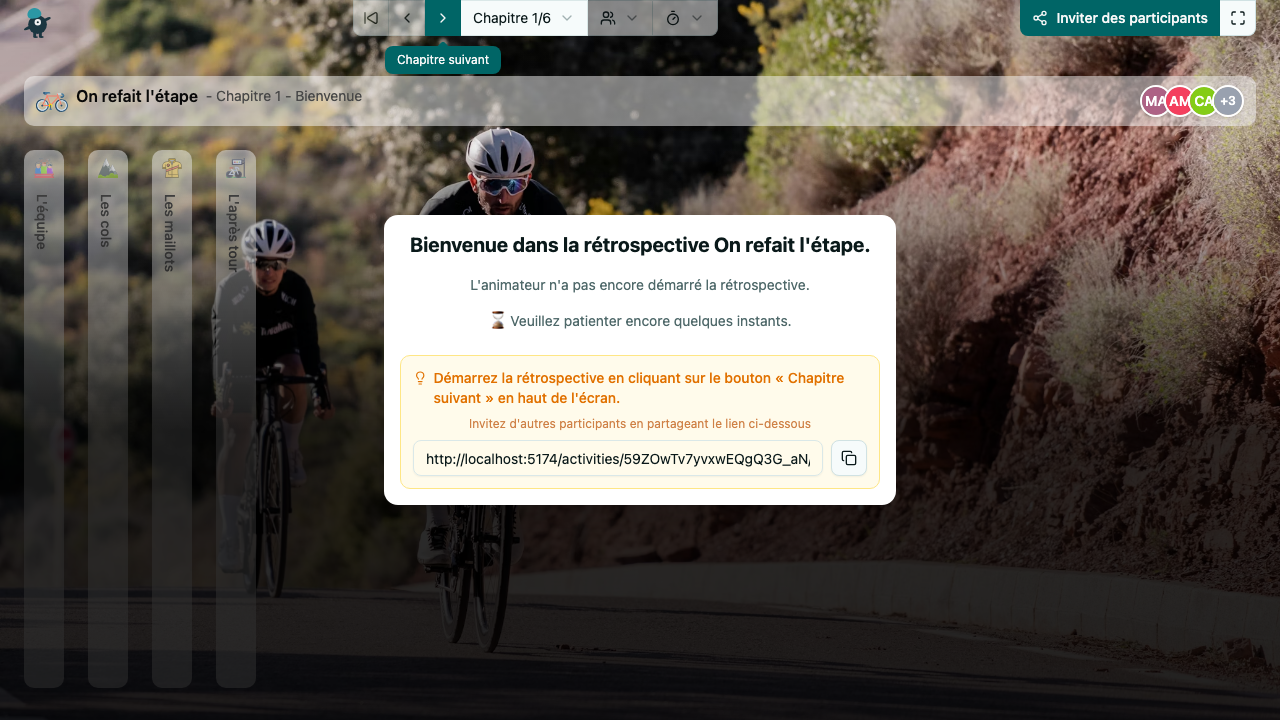 On refait l'étape - welcome