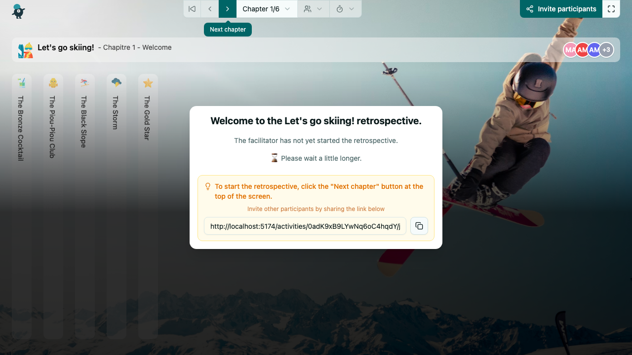 Let's go skiing! - welcome