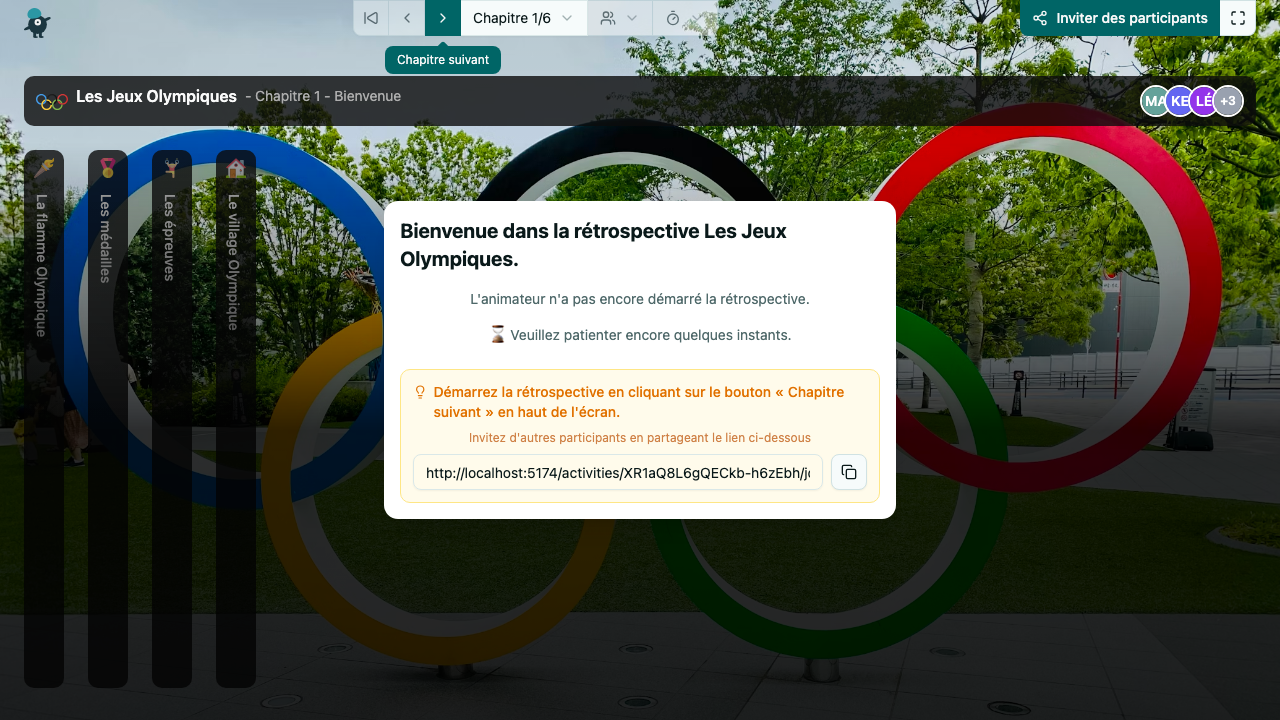 Les Jeux Olympiques - welcome