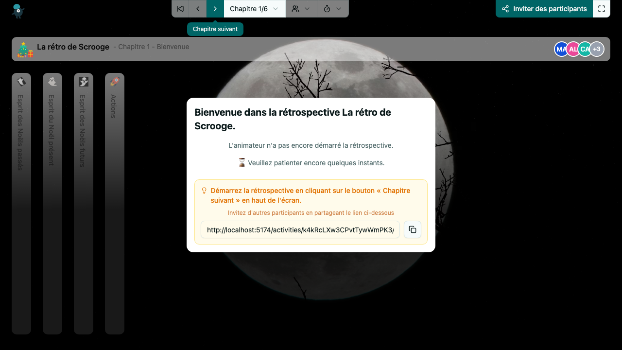 La rétro de Scrooge - welcome